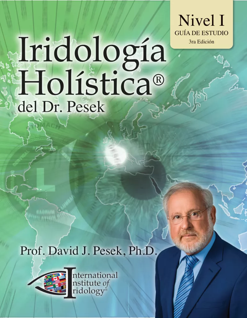 Portada del Manual Guía de Estudio del Nivel I de Iridología Holística del Dr. Pesek